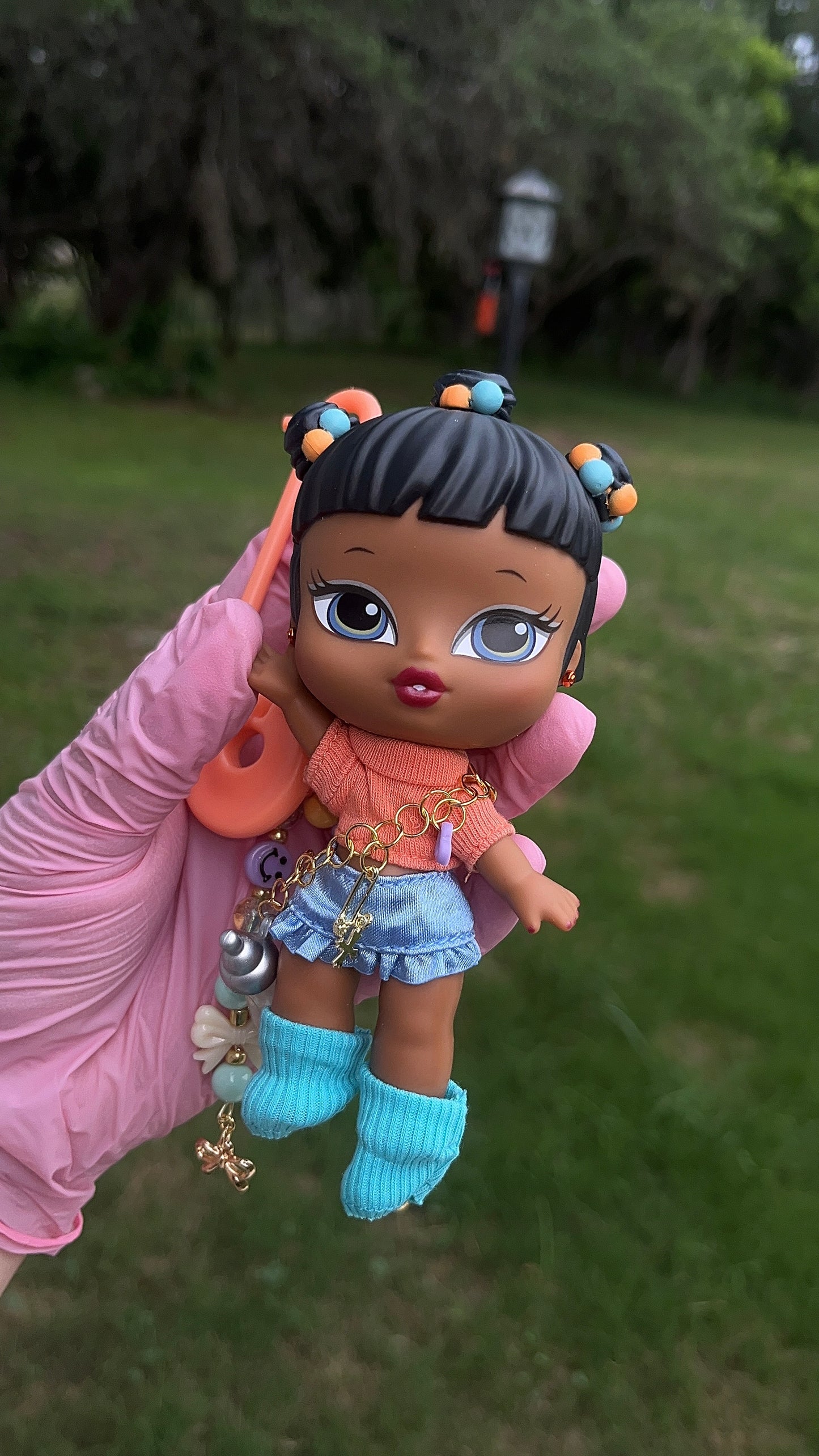 brat keychain