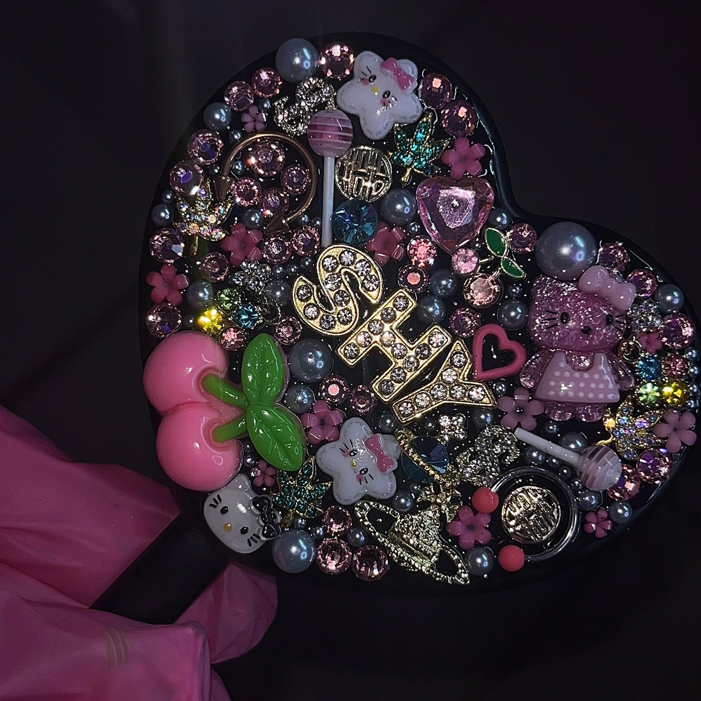 junk hand mirror