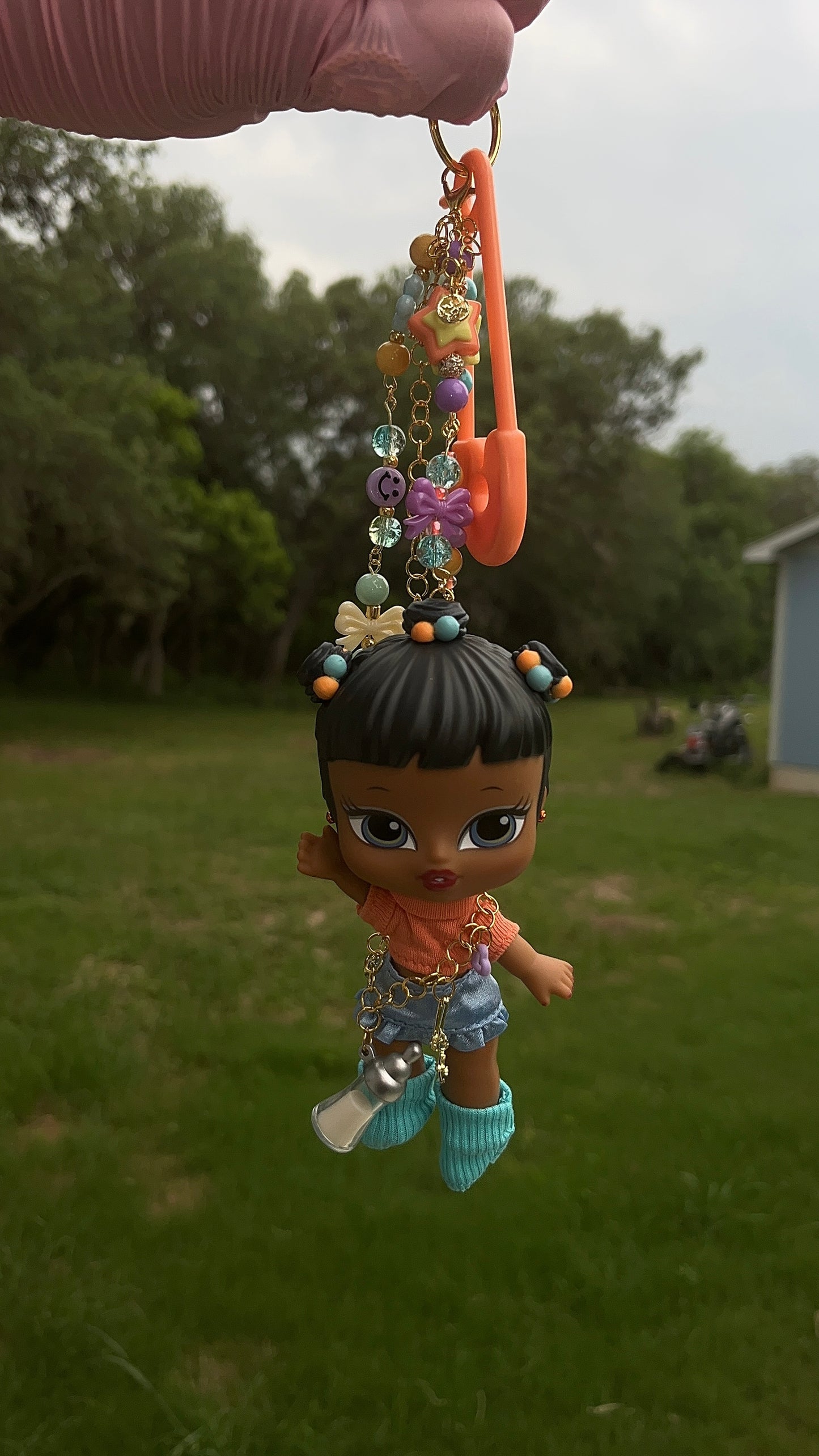 brat keychain