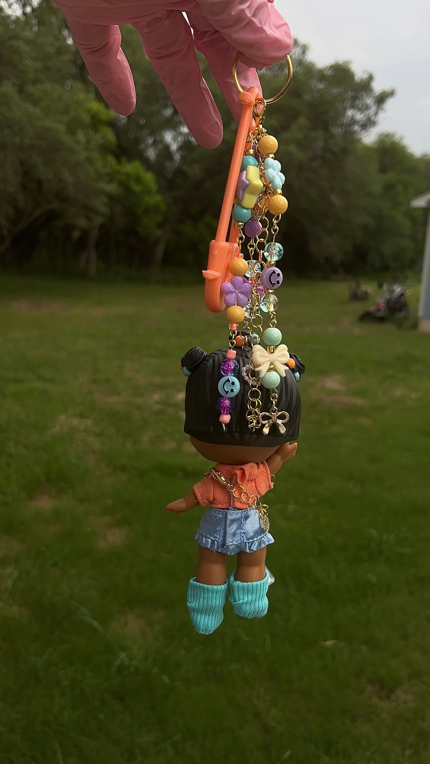 brat keychain